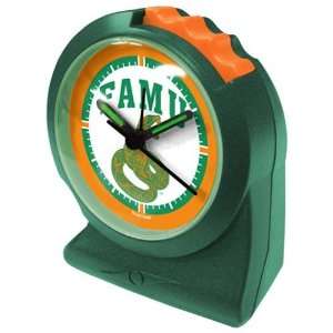  Florida A&M Rattlers Green Gripper Alarm Clock Sports 
