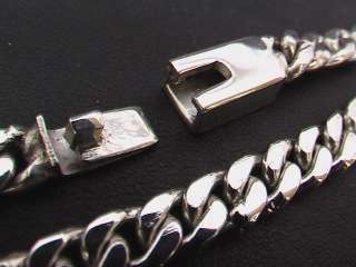 Sterling Silver Curb Chain Bracelet from Taxco, Mexico  