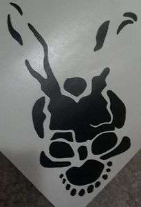 Frank the Bunny Donnie Darko Inspired Decal Sticker  