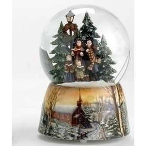  Musical Victorian Carolers Christmas Snow Globe 
