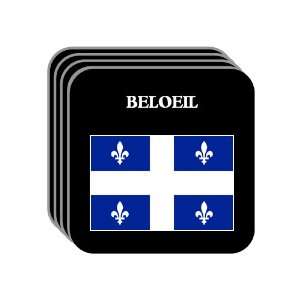  Quebec   BELOEIL Set of 4 Mini Mousepad Coasters 
