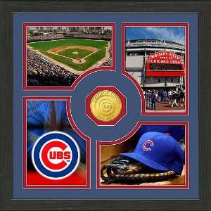  Chicago Cubs Fan Memories Photo Mint by Highland Mint 