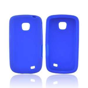  Blue Silicone Skin Case Cover For Samsung Illusion i110 