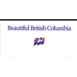 British Columbia Background Blanks FLAT  Automotive License Plates 