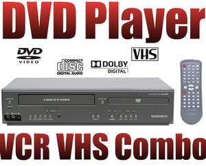 Magnavox DV225MG9 DVD Player & 4HD Hi Fi VCR VHS Combo 538185707150 