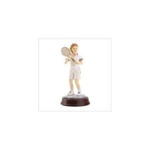  Girl Tennis Player Model Figurine Womens Figure Statue 