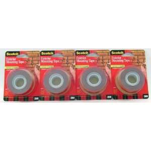 Scotch 3m Exterior Mounting Tape #4011 1inx60in Roll 4 
