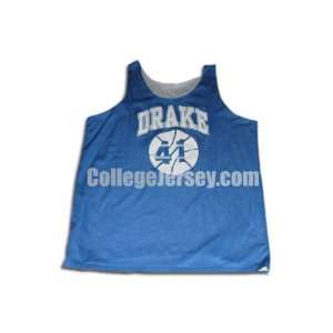  Blue/White No. 41 Game Used Drake Basketball Jersey 