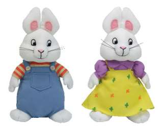 New Max and Ruby 2 Bunny Plush Doll 14  