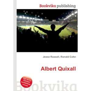 Albert Quixall Ronald Cohn Jesse Russell  Books