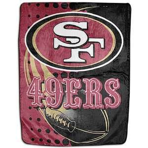  Royal Plush Raschel Blanket/Throw   San Francisco 49ers 
