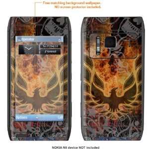   Decal Skin STICKER for NOKIA N8 case cover N8 375 Electronics