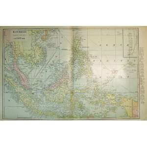  Map Australia Queensland Victoria Philippine Borneo