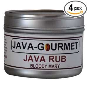 Java Rub Bloody Mary, 3.3 Ounce (Pack of Grocery & Gourmet Food