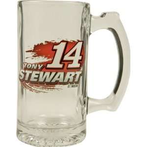 Tony Stewart Beer Mug 13oz Glass Sports Tankard  Sports 