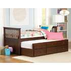 Homelegance Twin/Twin Trundle Bed of Zachary Collection by Homelegance