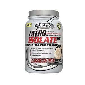  MuscleTech® Nitro Isolate 65   Vanilla Health & Personal 