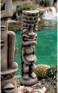Polynesian Tiki Totem Statue Pool Spa Home Exotic Tropical Island Luau 