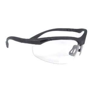 Radians Cheaters 3X Bifocal Safety Glasses Clear Lens  