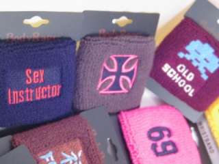 This listing is for 17 brand new racy wristbands. These are brand 