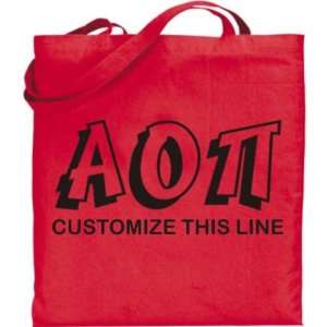 Sorority Letter Tote