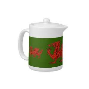  Proud Welsh Dragon Teapots