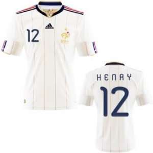 Frankreich Henry Trikot Away 2010 
