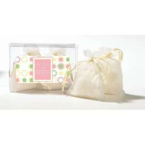 Baby Keepsake Pink Spring Theme Personalized Fresh Linen Scented Bath 