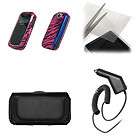 for Pantech Impact Case Zebra H Pink+Charger​+Pouch+Lcd
