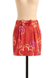 Surf Competition Skirt by Tulle Clothing   Orange, Multi, Pink, White 