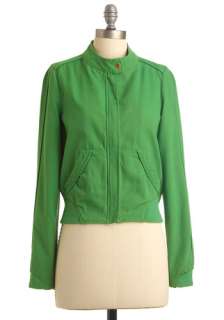   Tulle Clothing   Short, Casual, Military, Green, Long Sleeve, Spring