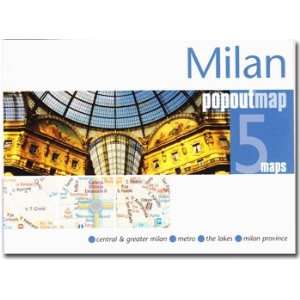  Milan, Italy PopOut Map