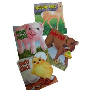  Baby Farm Animals Book Collection Toys & Games