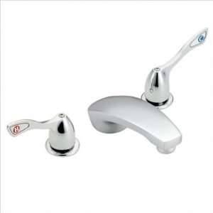Moen 813 Commercial Wrist Blade Style Two Handle Bathroom Faucet with 