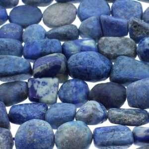 com Lapis  Nugget Plain   24mm Height, 12mm Width, Sold by 14 Inch 