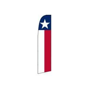  Texas Feather Banner Flag (11.5 x 2.5 Feet) Patio, Lawn 