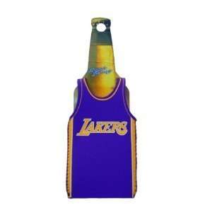  Los Angeles Lakers Bottle Jersey Koozie Cooler Sports 