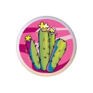 Flowering Cactus Design21312 Drawer Pull Knob