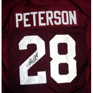  Adrian Peterson Autographed/Hand Signed University of 