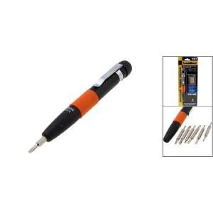  Amico Handy Replaceable Screw Bits Screwdriver Pen DIY 