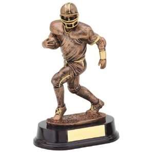    Bronze / Silver Football Runner II Award Trophy