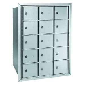   2600 Horizontal Cluster Mailboxes   5 x 3, Rear