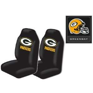  3 Piece Green Bay Packers Automotive Interior Gift Set   A 