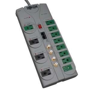 New   Eco Surge Protector Green 12 by Tripp Lite   TLP1210SATG