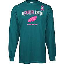 Reebok Philadelphia Eagles Breast Cancer Awareness The Crucial Catch 