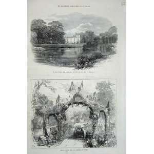   1871 Earl Pembroke Wilton House Salisbury Lake Gardens