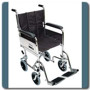  Roll Easy® 19 Inch Transport Chair w/ Clothing Guards 