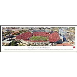   Nebraska University   Memorial Stadium Framed Print