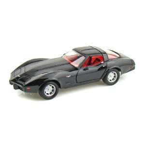  1979 Chevy Corvette Stingray 1/24 Black Toys & Games