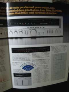 Sansui 5900Z, 4900Z, 3900Z Receiver Brochure  